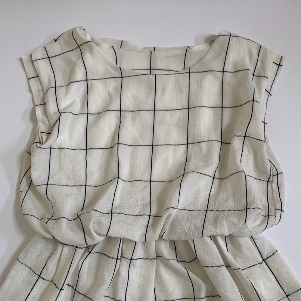 Short Plaid Dress
